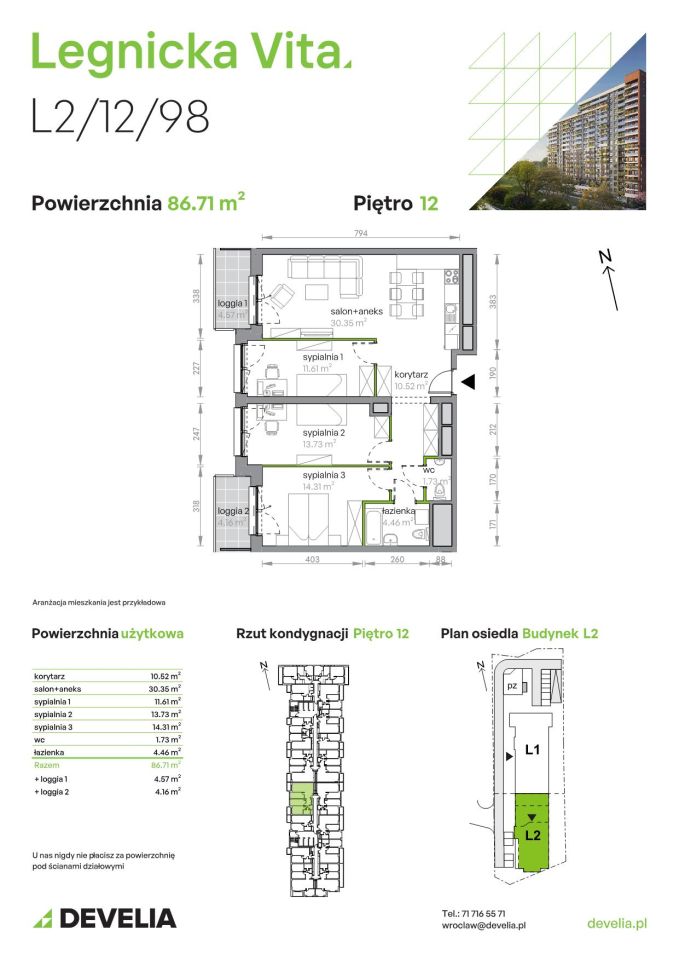 Mieszkanie 4-pokojowe Wrocław Popowice, ul. Legnicka. Zdjęcie 8