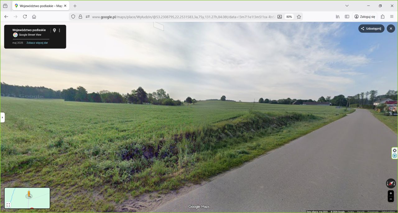 Działka rolna Wyłudzin. Zdjęcie 5