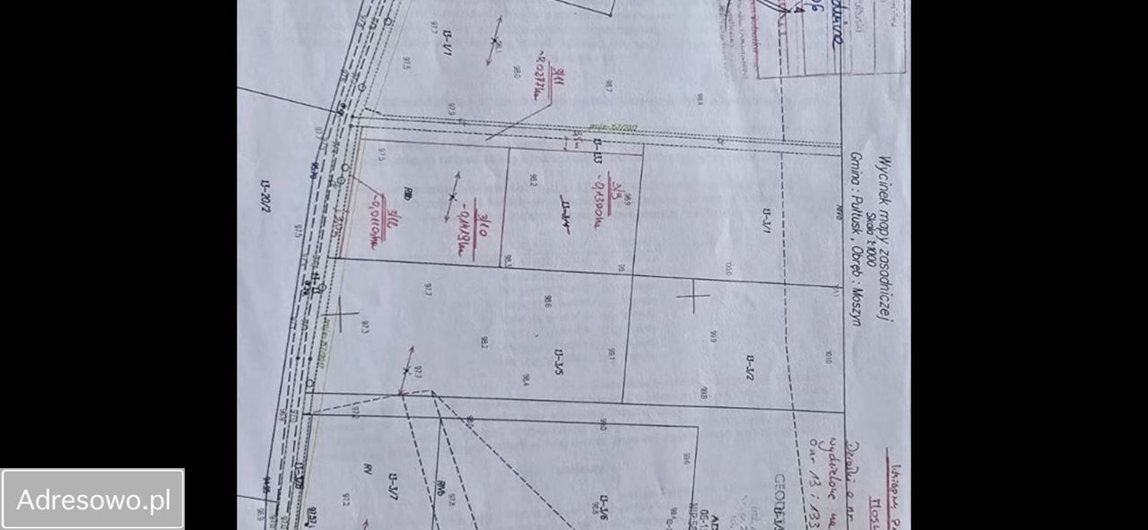 Działka budowlana Moszyn. Zdjęcie 2