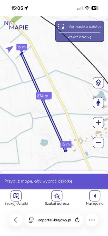 Działka rolna Gozdów. Zdjęcie 4