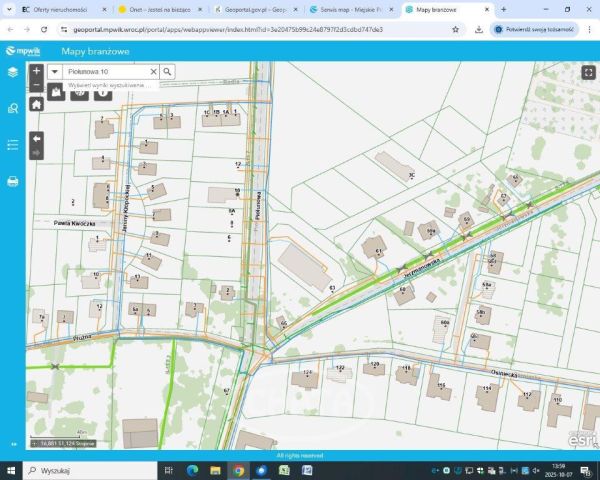 Działka budowlana Wrocław Fabryczna, ul. Jerzmanowska. Zdjęcie 5