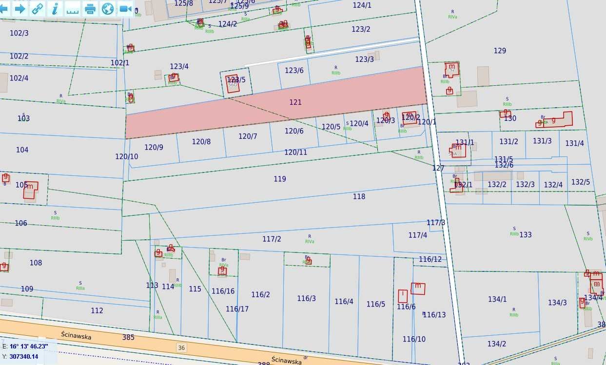 Działka budowlana Lubin, ul. Ścinawska. Zdjęcie 2