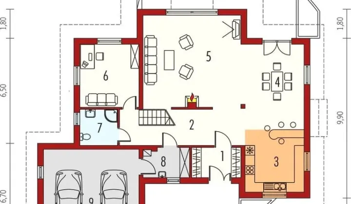 dom wolnostojący, 5 pokoi Szczecin Załom