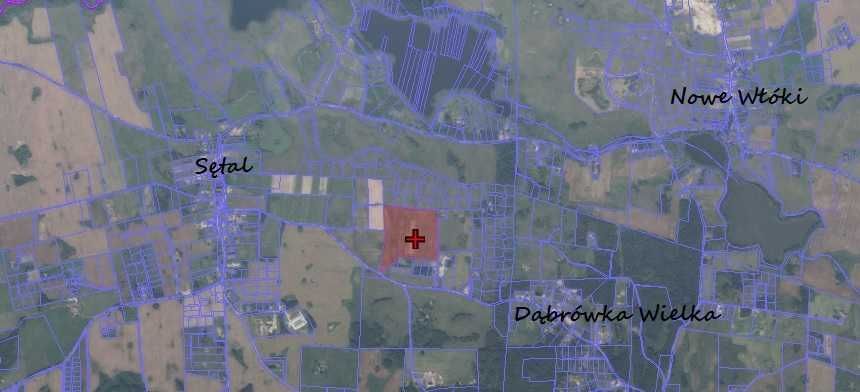 Działka budowlana Sętal. Zdjęcie 3