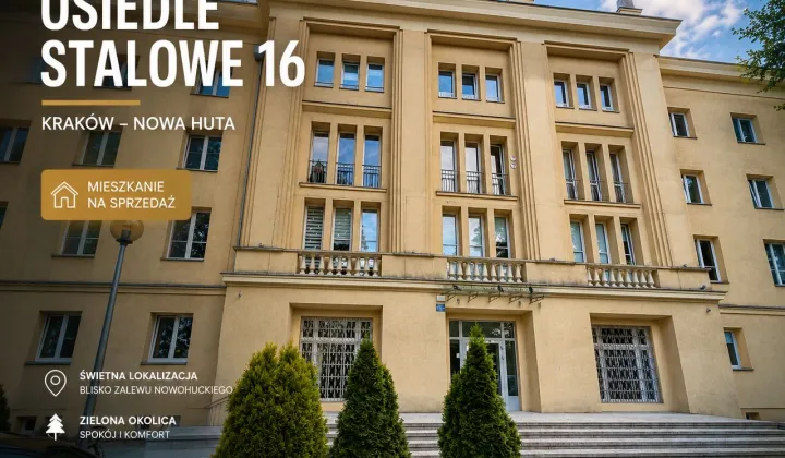 Mieszkanie 2-pokojowe Kraków Nowa Huta, os. Stalowe