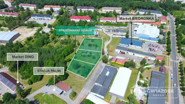 Działka inwestycyjna Borne Sulinowo, ul. Wojska Polskiego. Zdjęcie 3