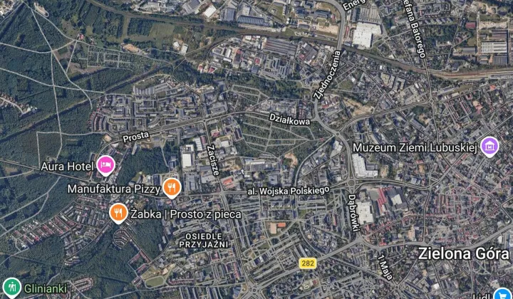 Garaż/miejsce parkingowe Zielona Góra Centrum, ul. Kręta