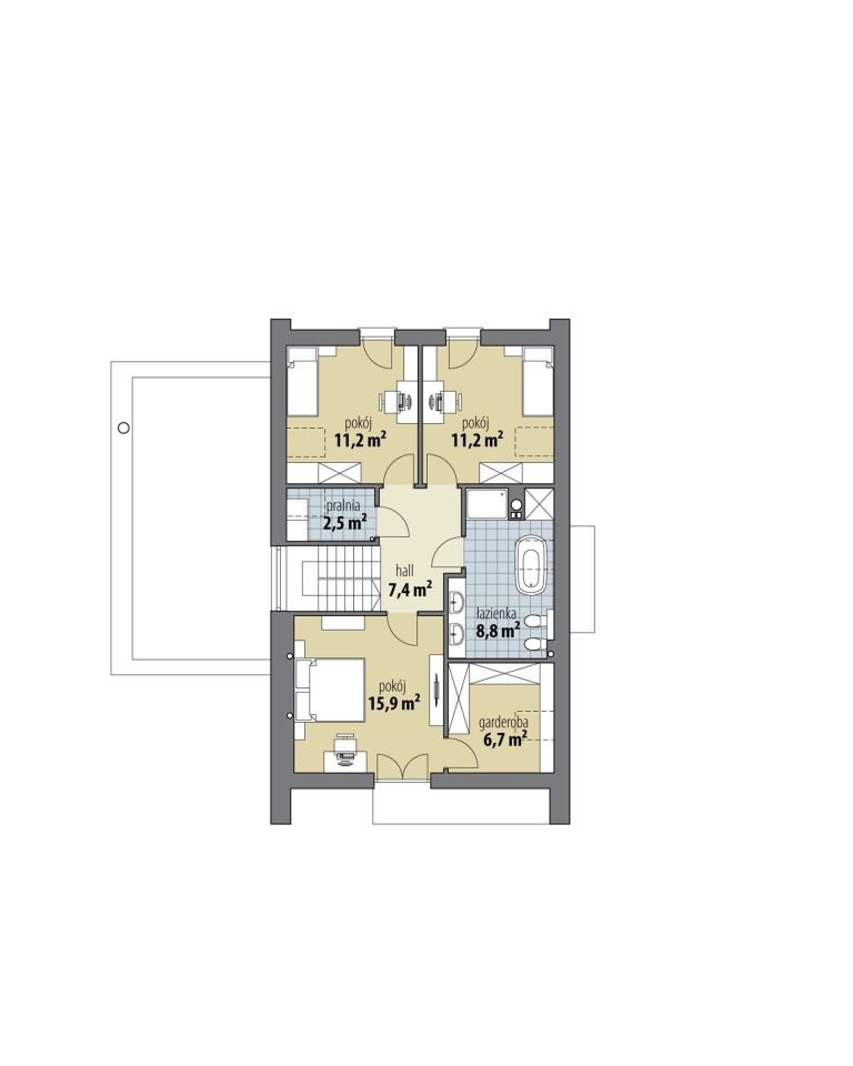 dom wolnostojący Gaj. Zdjęcie 4