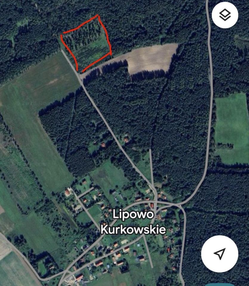 Działka rolna Lipowo Kurkowskie. Zdjęcie 2