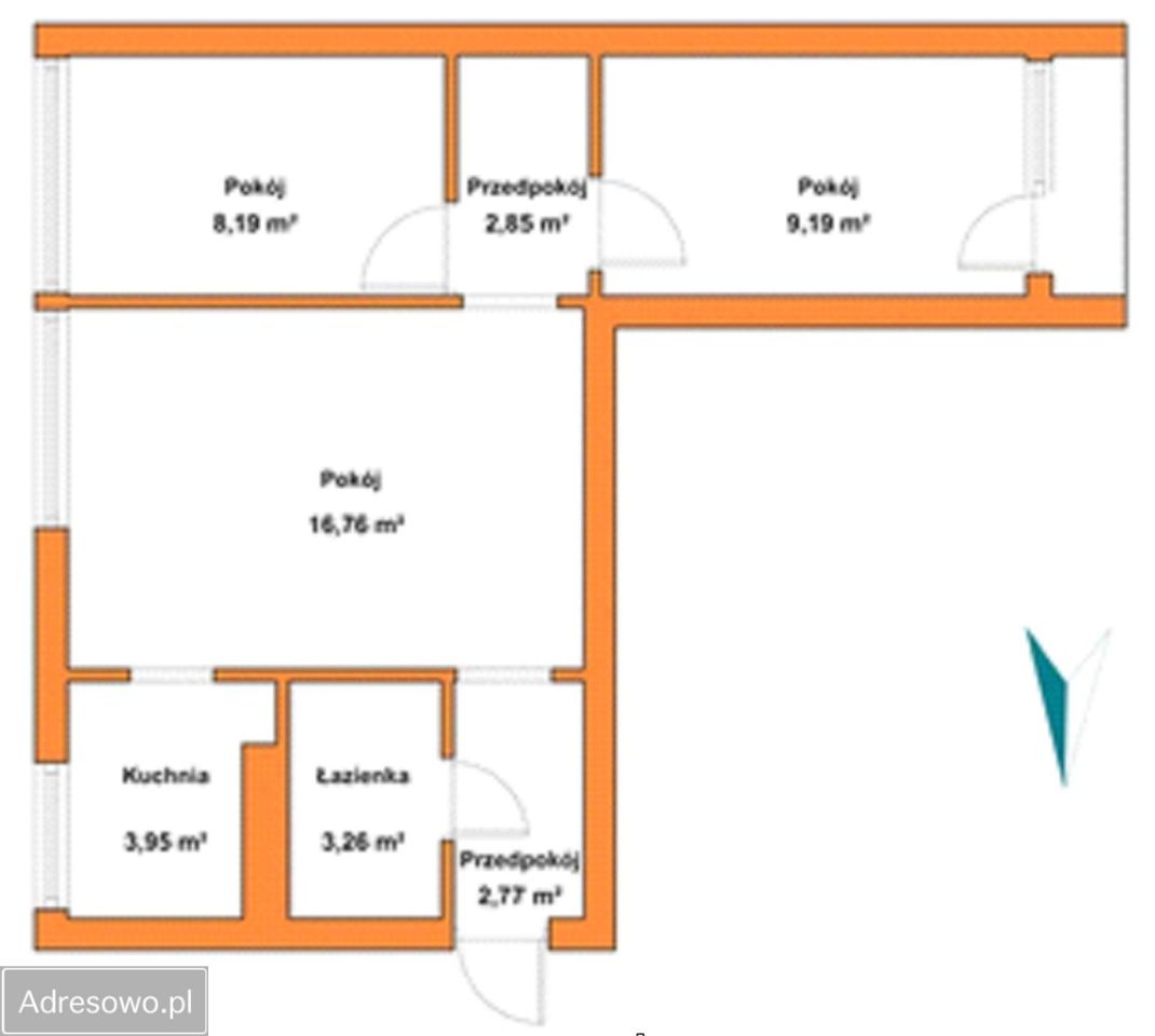 Mieszkanie 3-pokojowe Łódź Górna, ul. gen. Jarosława Dąbrowskiego. Zdjęcie 20