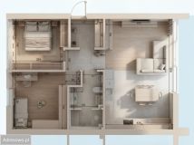 Mieszkanie 3-pokojowe Kraków Podgórze, ul. Cechowa. Zdjęcie 4