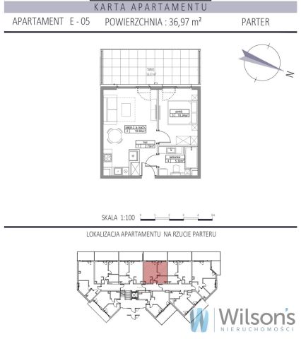Mieszkanie 2-pokojowe Władysławowo, ul. Żeromskiego. Zdjęcie 7