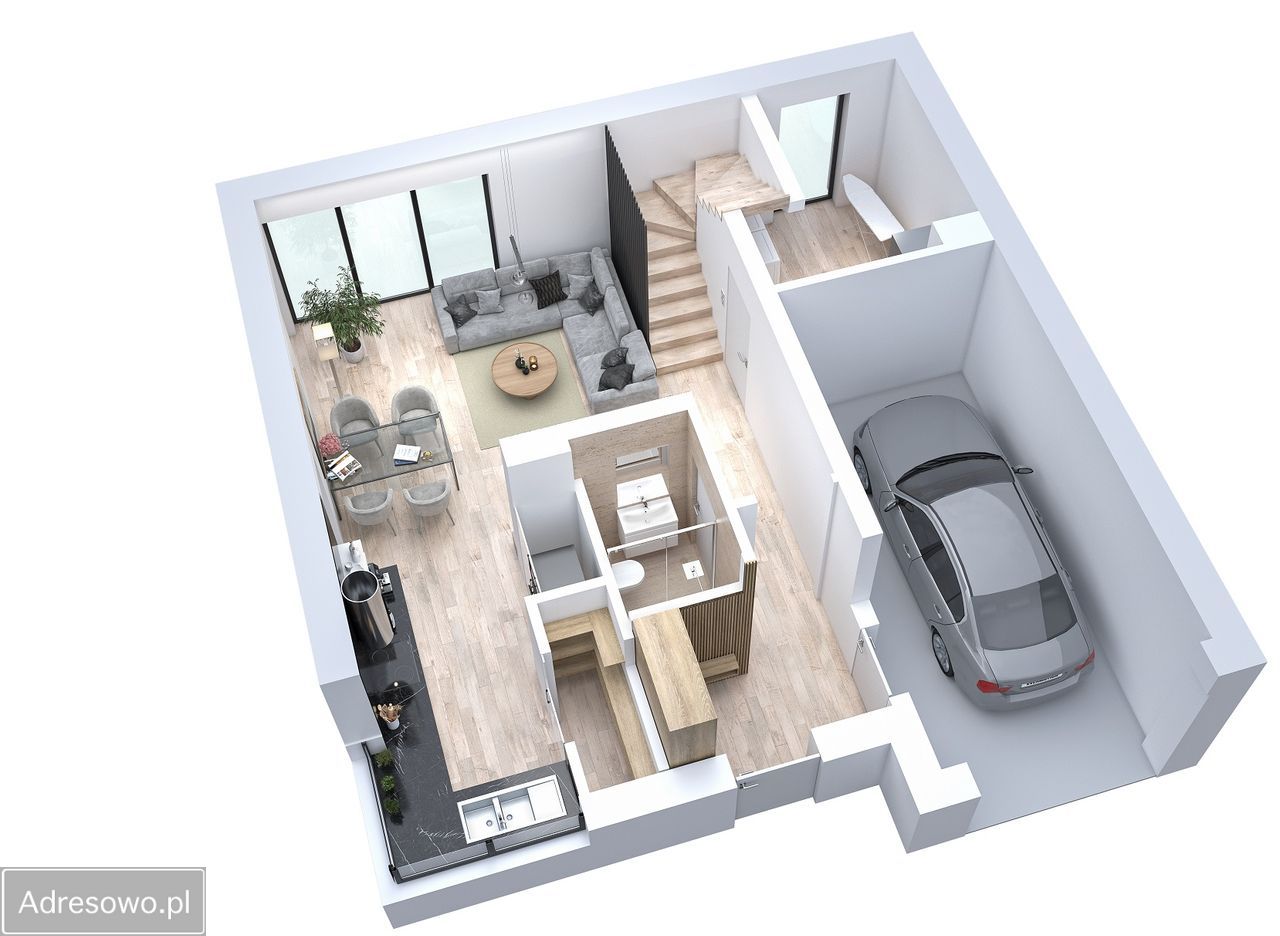 bliźniak, 4 pokoje Starachowice, ul. Jałowcowa. Zdjęcie 16