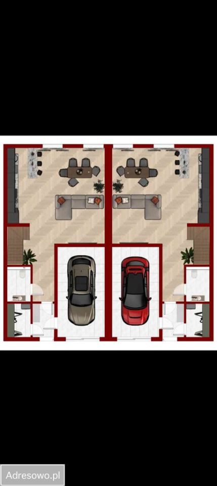 bliźniak, 5 pokoi Lutynia, ul. Ziołowa. Zdjęcie 2