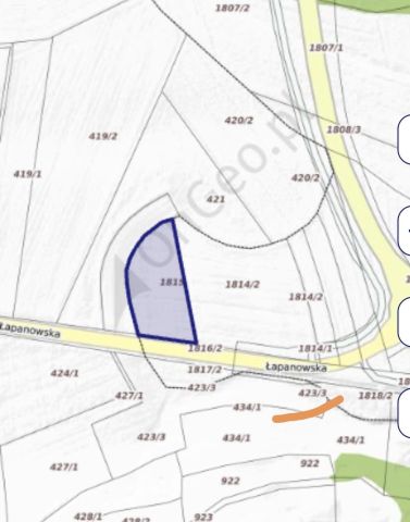 Działka rolna Gdów, ul. Łapanowska. Zdjęcie 1