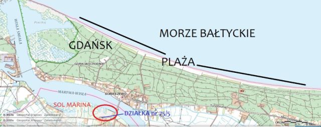 Działka budowlana Gdańsk, ul. Łąkowa. Zdjęcie 1