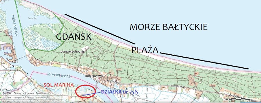 Działka budowlana Gdańsk, ul. Łąkowa