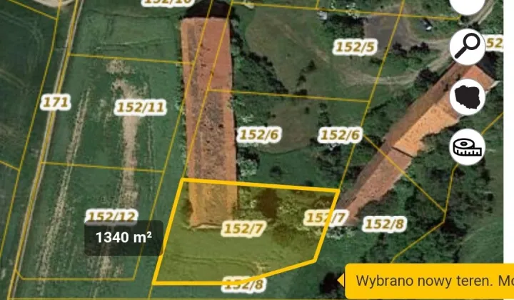 Działka budowlana Owiesno