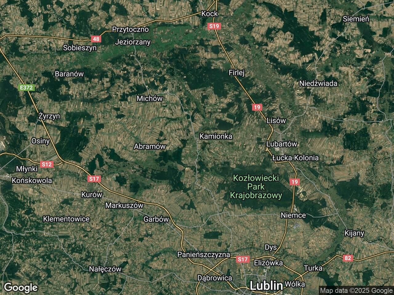 Działka leśna Samoklęski Borek