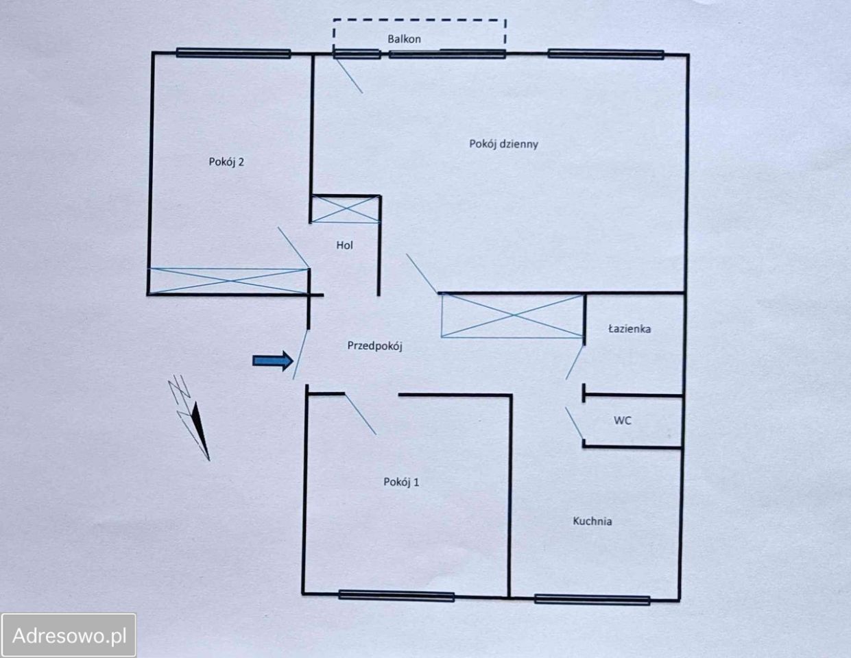Mieszkanie 3-pokojowe Płock Międzytorze, ul. Tadeusza Gierzyńskiego. Zdjęcie 9