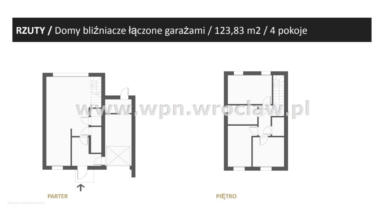 bliźniak, 4 pokoje Kobierzyce. Zdjęcie 4