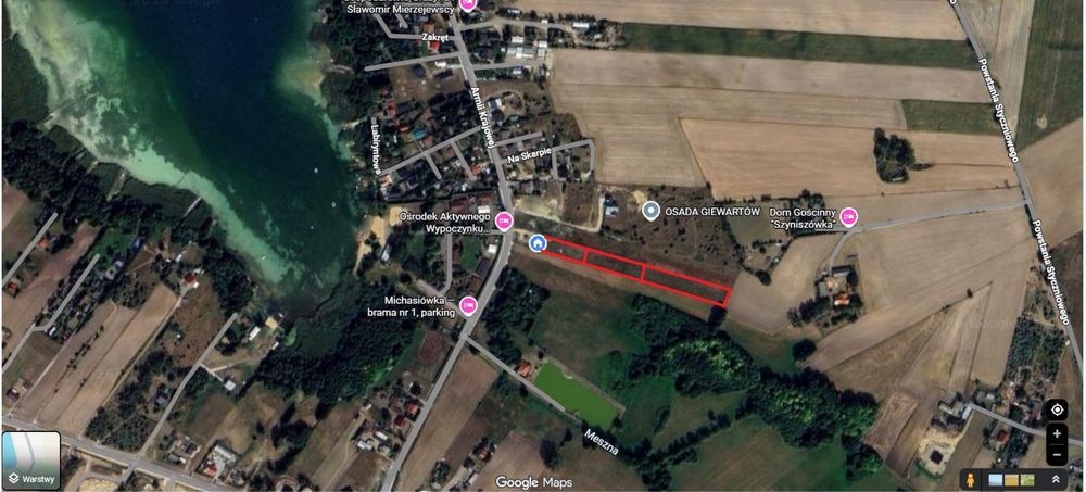 Działka budowlana Giewartów. Zdjęcie 3