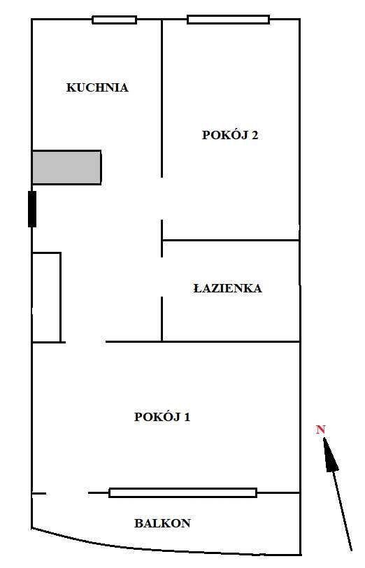 Mieszkanie 2-pokojowe Warszawa Ursynów, ul. rtm. Witolda Pileckiego. Zdjęcie 8