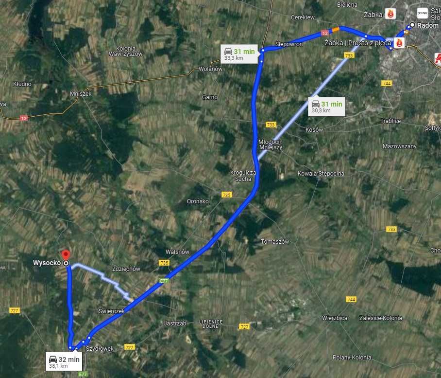 Działka rolno-budowlana Wysocko. Zdjęcie 3