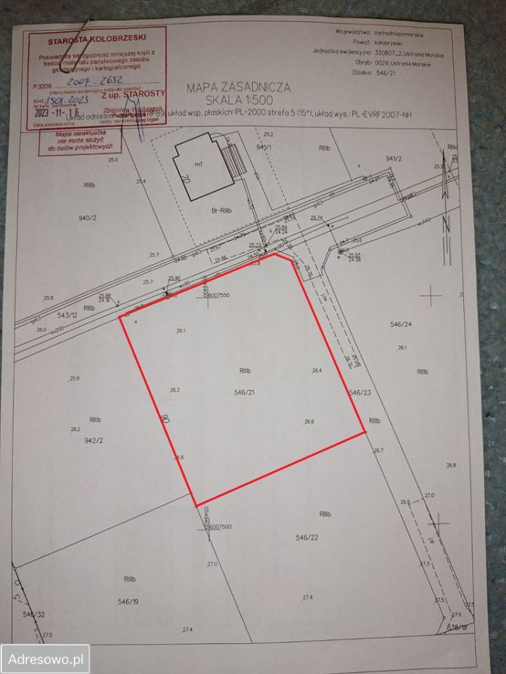 Działka siedliskowa Ustronie Morskie, ul. Ku Słońcu. Zdjęcie 2