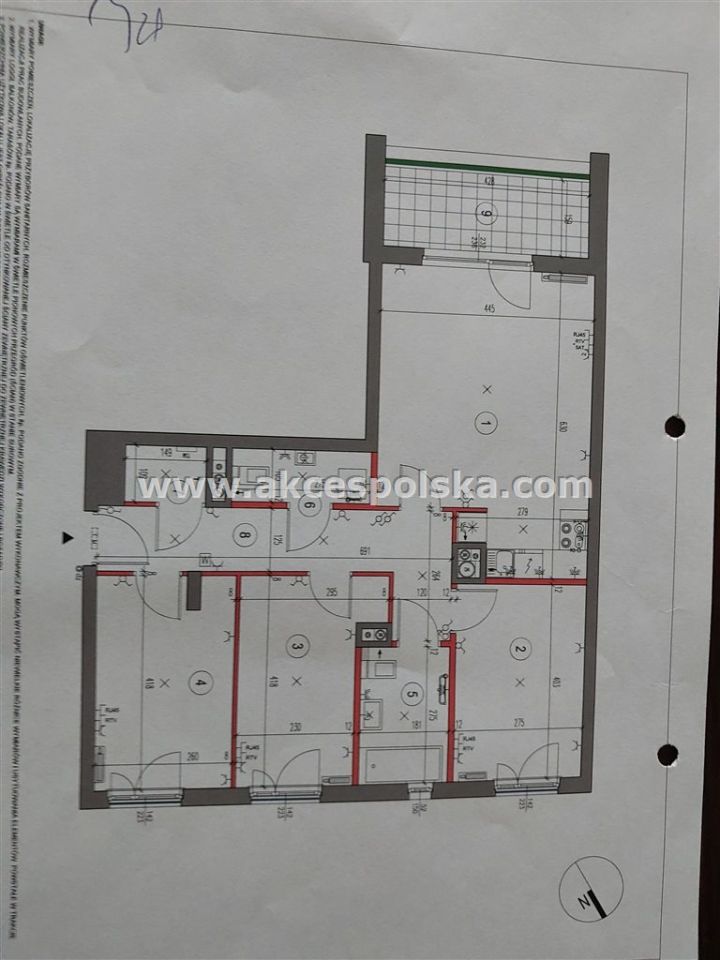 Mieszkanie 4-pokojowe Warszawa Żoliborz, ul. Kaliny Jędrusik. Zdjęcie 8