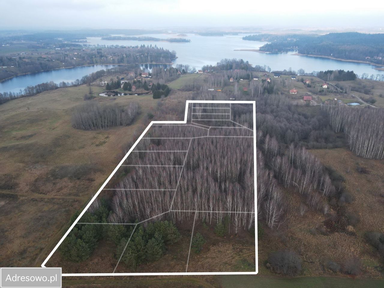 Działka Kretowiny. Zdjęcie 1