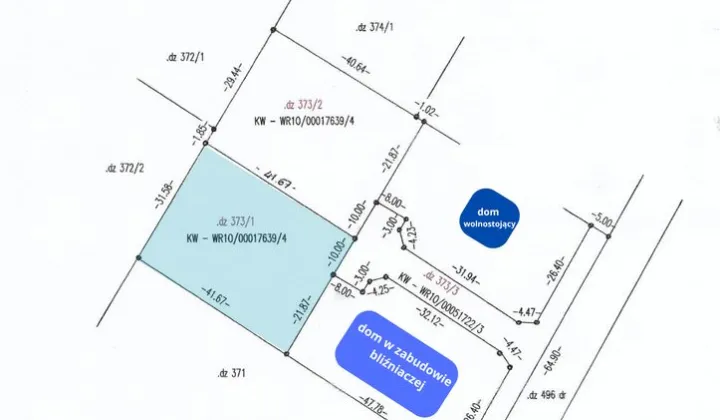 Działka budowlana Miłoszyce, ul. Dębowa
