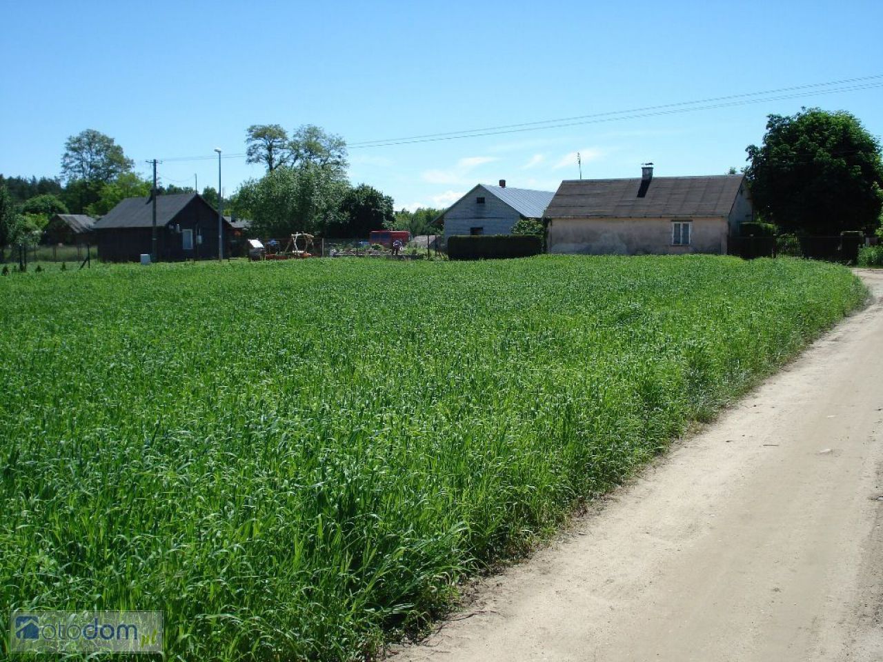 Działka budowlana Omięciny. Zdjęcie 2
