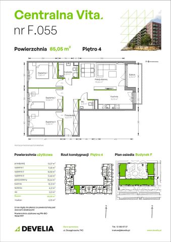 Mieszkanie 4-pokojowe Kraków Czyżyny, ul. Romana Ciesielskiego. Zdjęcie 14