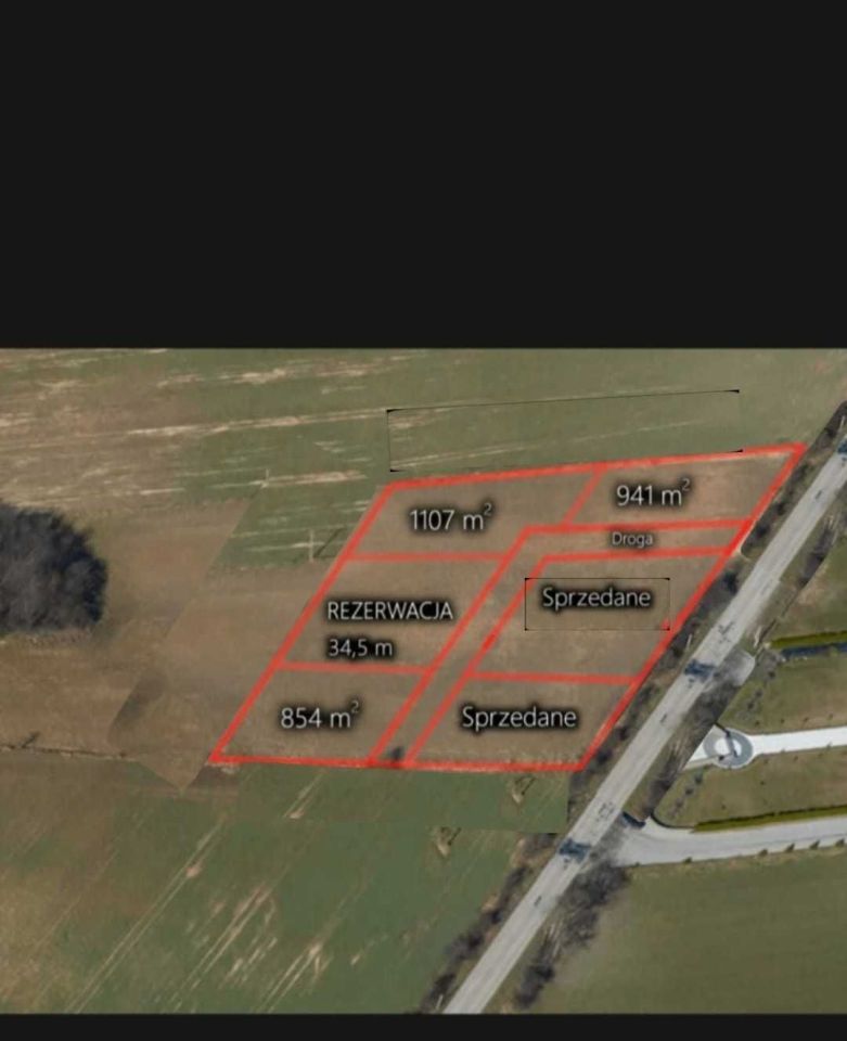 Działka budowlana Giebło, ul. Częstochowska. Zdjęcie 5