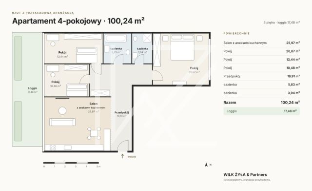 Mieszkanie 4-pokojowe Kraków, ul. Krowoderskich Zuchów. Zdjęcie 1