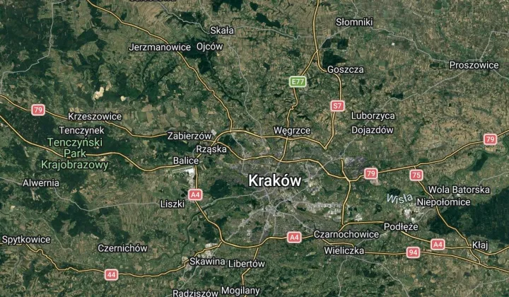 Działka budowlana Kraków Prądnik Biały, ul. Władysława Łokietka