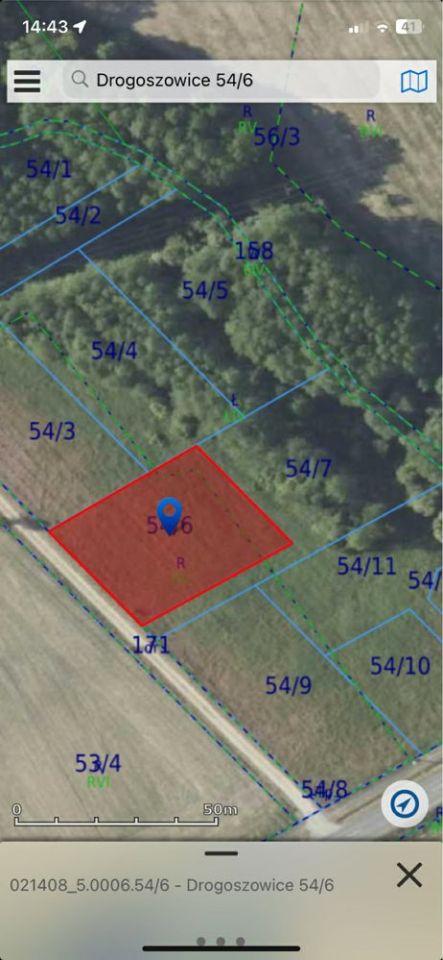 Działka budowlana Drogoszowice. Zdjęcie 8