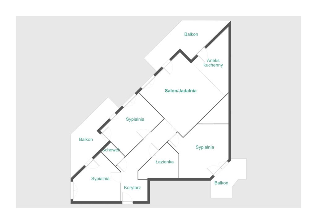 Mieszkanie 4-pokojowe Rzeszów, ul. Mieczysławy Ćwiklińskiej. Zdjęcie 10