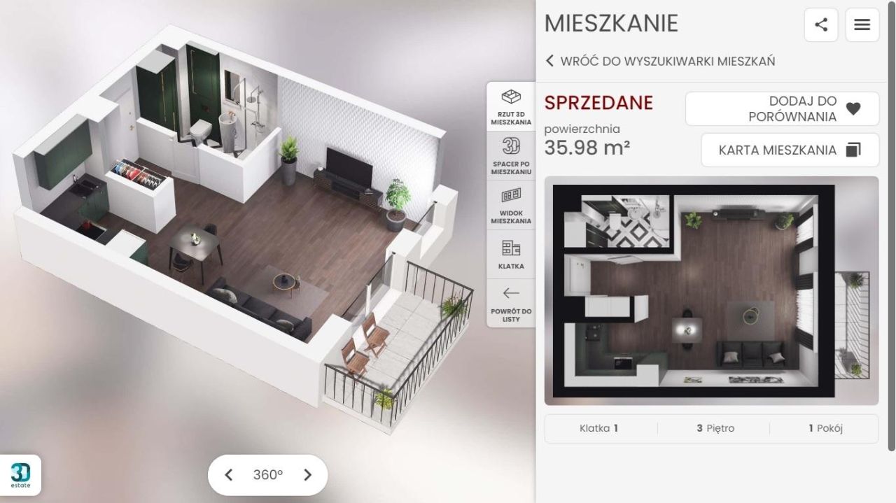 Mieszkanie 2-pokojowe Gdańsk Zaspa, al. Jana Pawła II. Zdjęcie 19