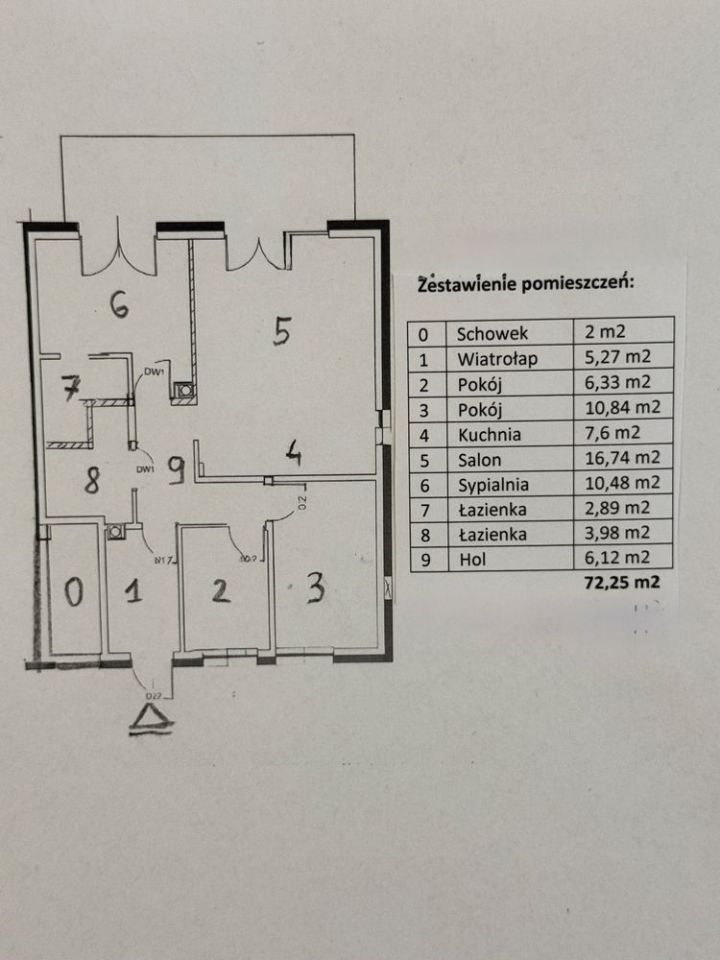 Mieszkanie 4-pokojowe Jasionka. Zdjęcie 8