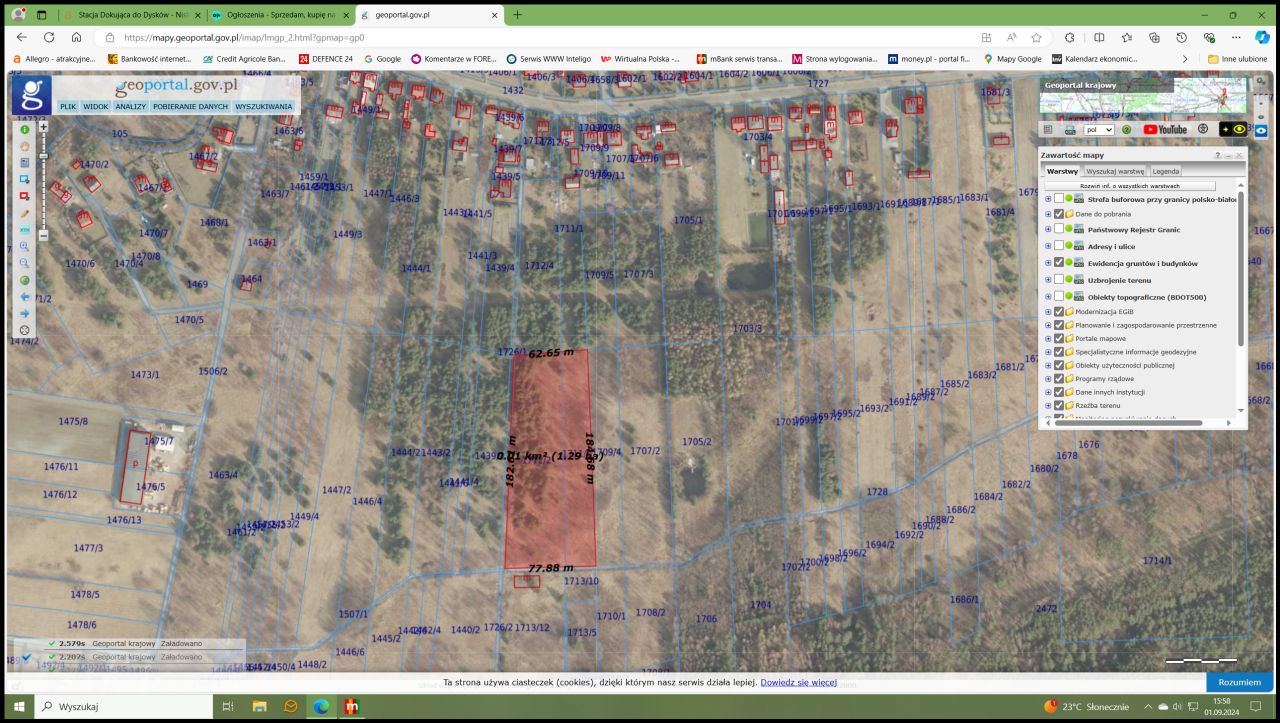Działka rolno-budowlana Dąbrowa Górnicza Błędów, ul. Żołnierska. Zdjęcie 2