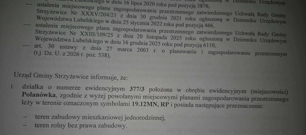 Działka rolno-budowlana Polanówka. Zdjęcie 5