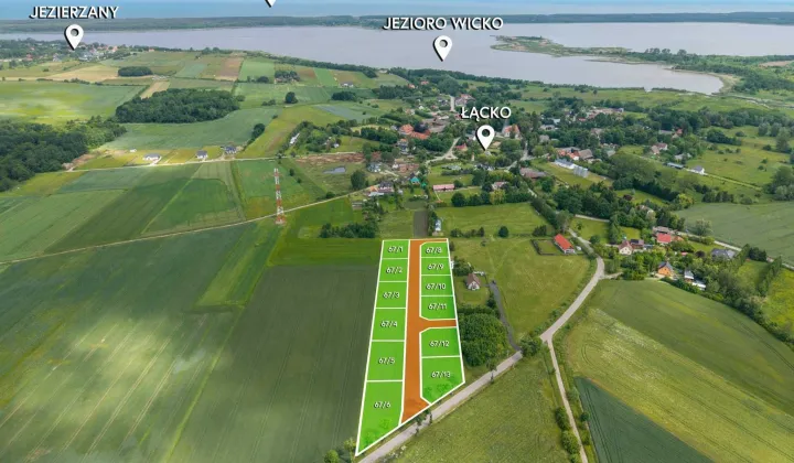 Działka budowlana Łącko