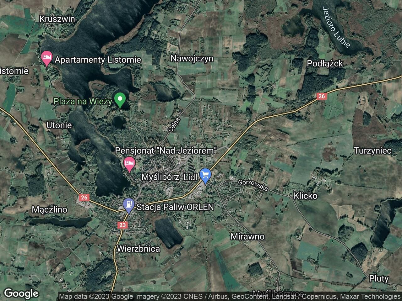 Działka budowlana Myślibórz, ul. Lipowa