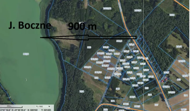 Działka budowlana Rydzewo, ul. Mazurska