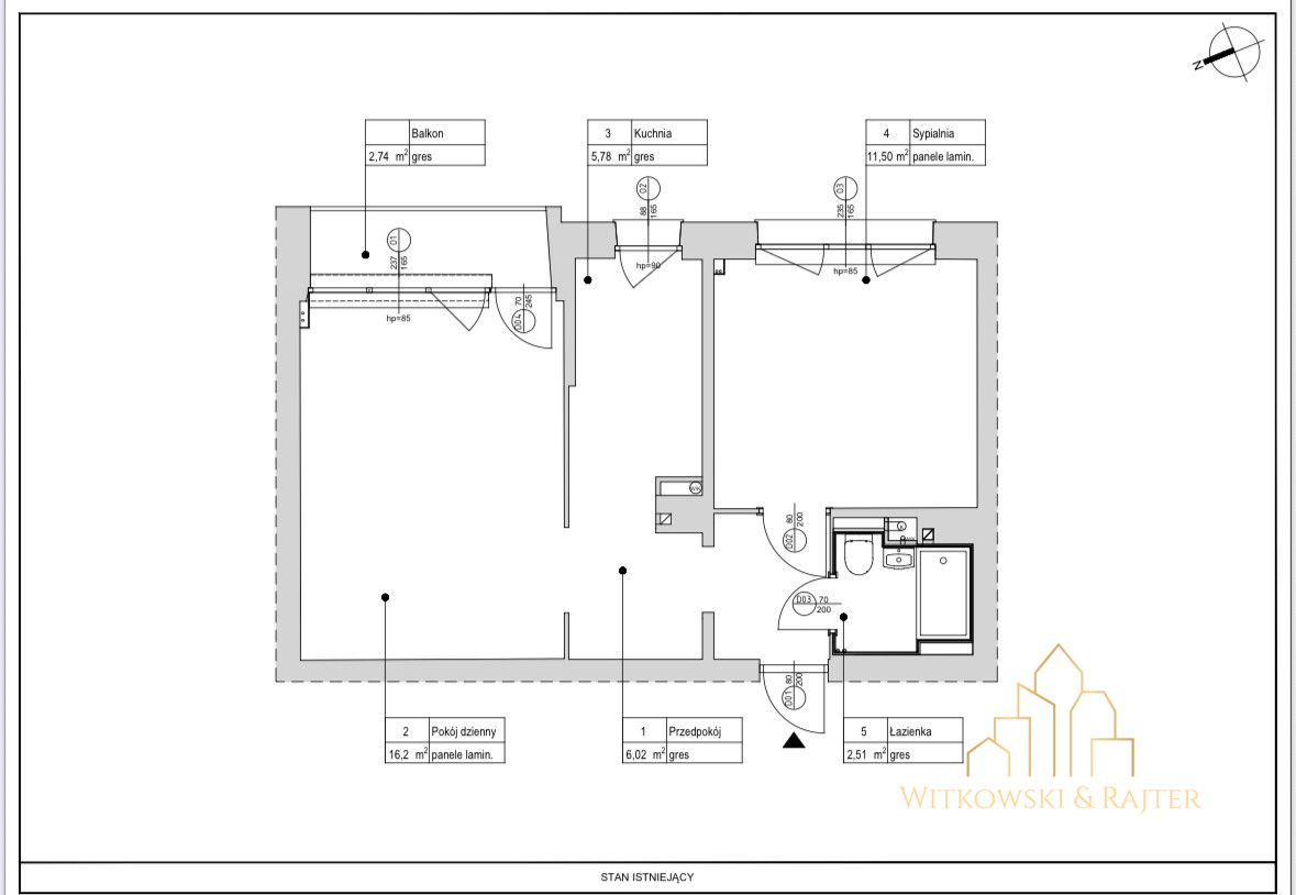 Mieszkanie 2-pokojowe Warszawa Bielany, ul. Władysława Broniewskiego. Zdjęcie 16