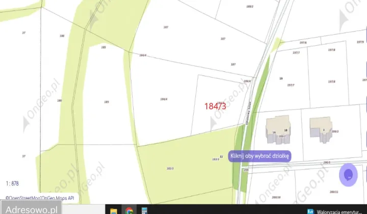 Działka budowlana Zdzięsławice, ul. Jakubowy Szlak