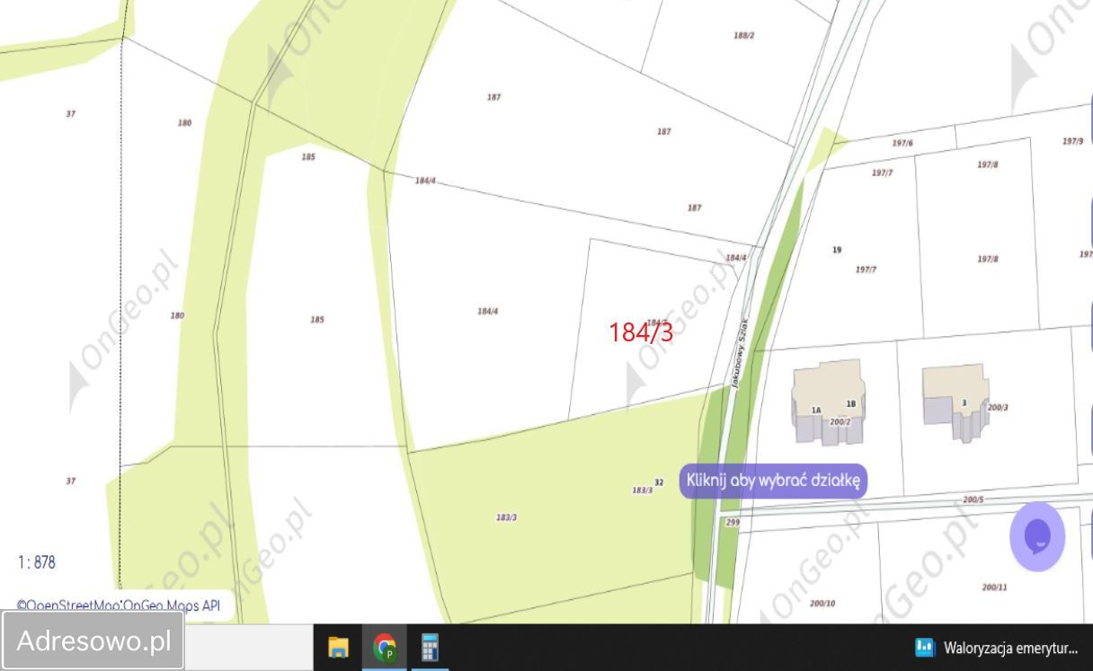 Działka budowlana Zdzięsławice, ul. Jakubowy Szlak. Zdjęcie 1