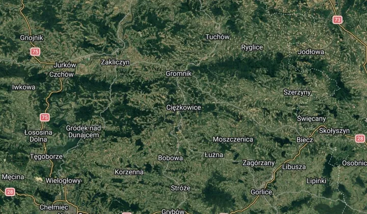 Działka budowlana Ciężkowice Miasto, Partyzantow